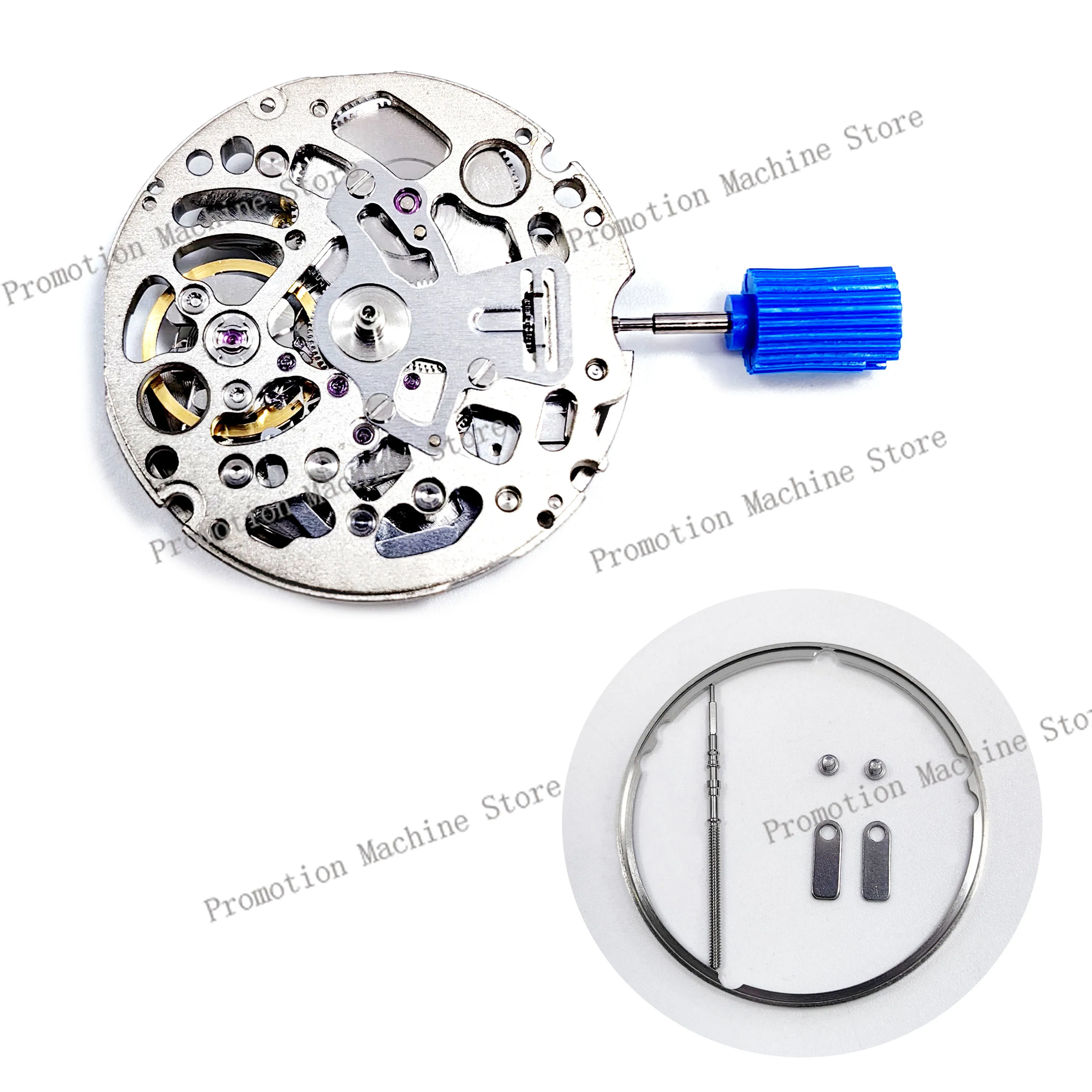 

21600 BPH 24 Jewels High Accuracy Fit Japan NH70/NH70A Hollow Automatic Watch Movement for Mechanical Watches