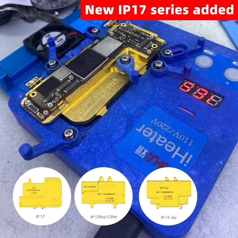 

AiXun Third-Gen Intelligent Heating Table New for IP17 Series Heating Modules for iPhone X-17 Universal Replacement