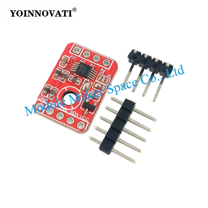 ADS1115 16-Bit High-Precision 4-Channel ADC Module Programmable Gain Amplifier (PGA) I2C Analog-to-Digital Converter for Arduino
