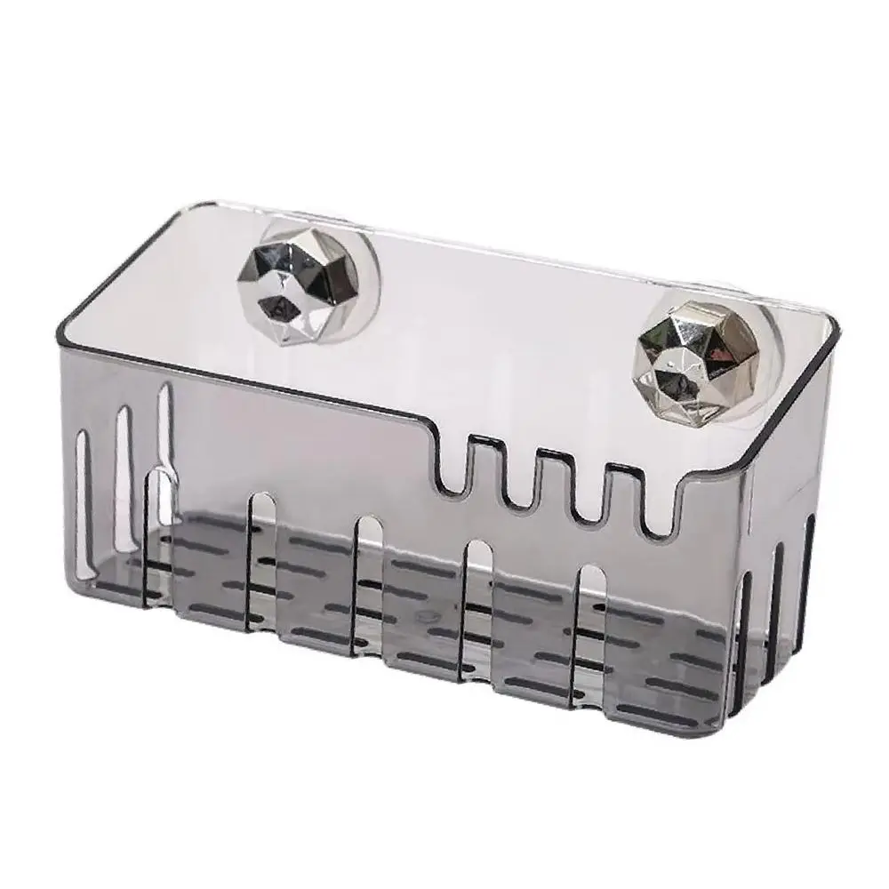 

Suction Cup Kitchen Sink Rack Self-draining Waterproof Kitchen Storage Racks Hanging Sturdy Seasoning Organizer Bathroom
