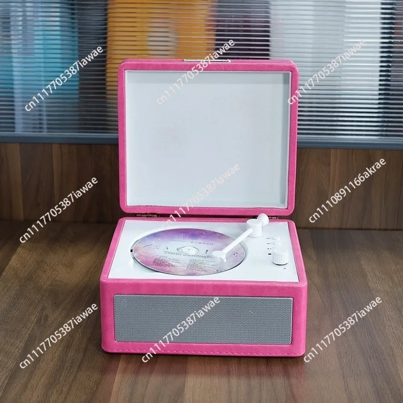 CD player retro Bluetooth multi-function U disk TF memory, sound quality portable disc CD player mini gift