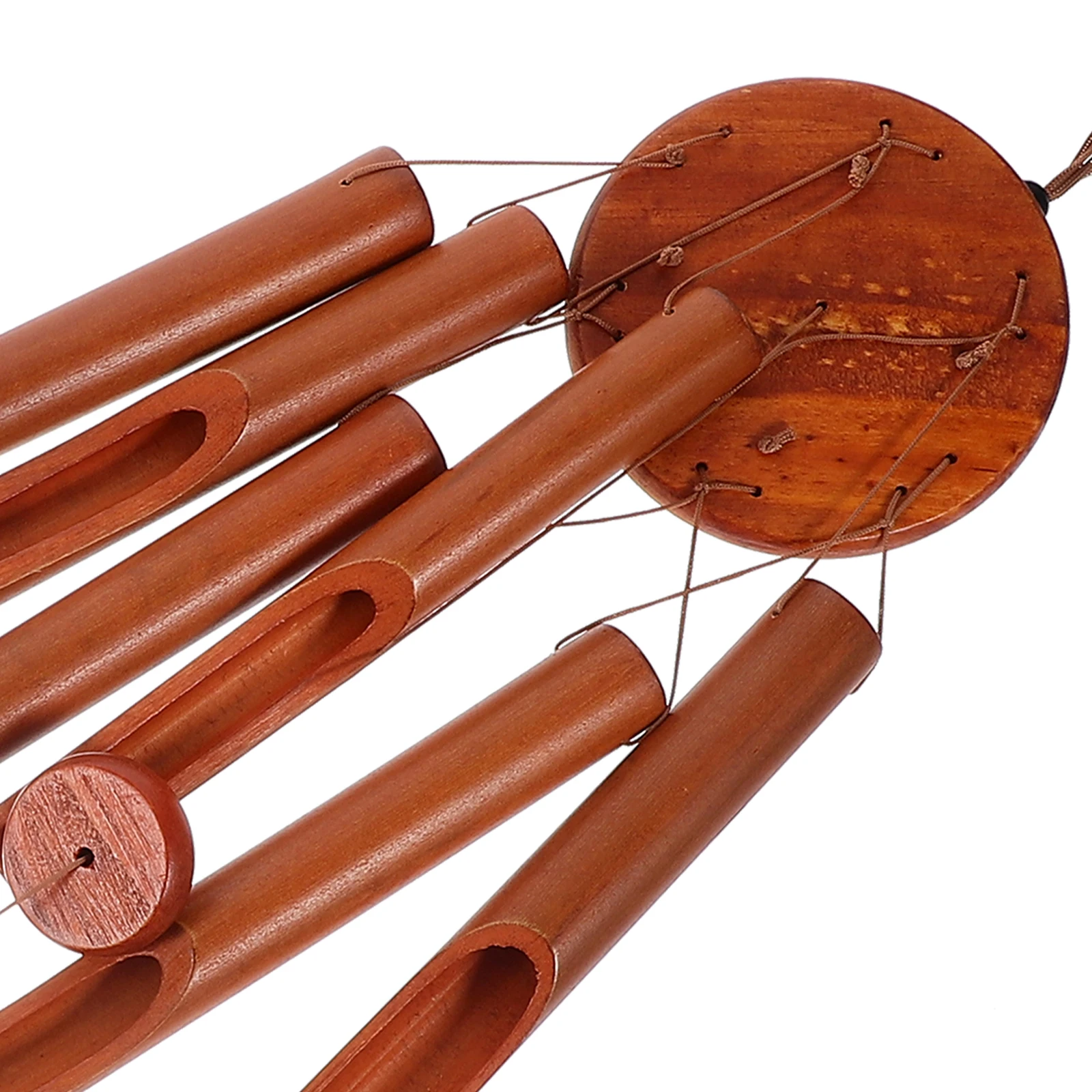 

Wood Wind Chimes Hanging Outdoor Garden Decoration Patio Home Temple Classic Durable Sound Windbell Gift