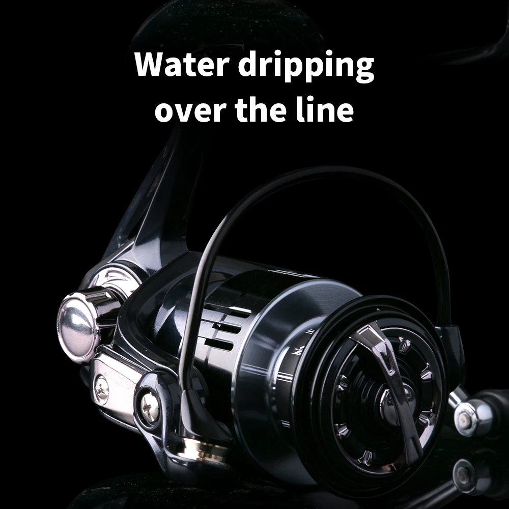 DEUKIO 15KG Max Drag Spinnrolle, Metallspule Größe 2000-7000 Angelrolle für Salzwasser, Carretilhas De Pesca Peche – Detail 12