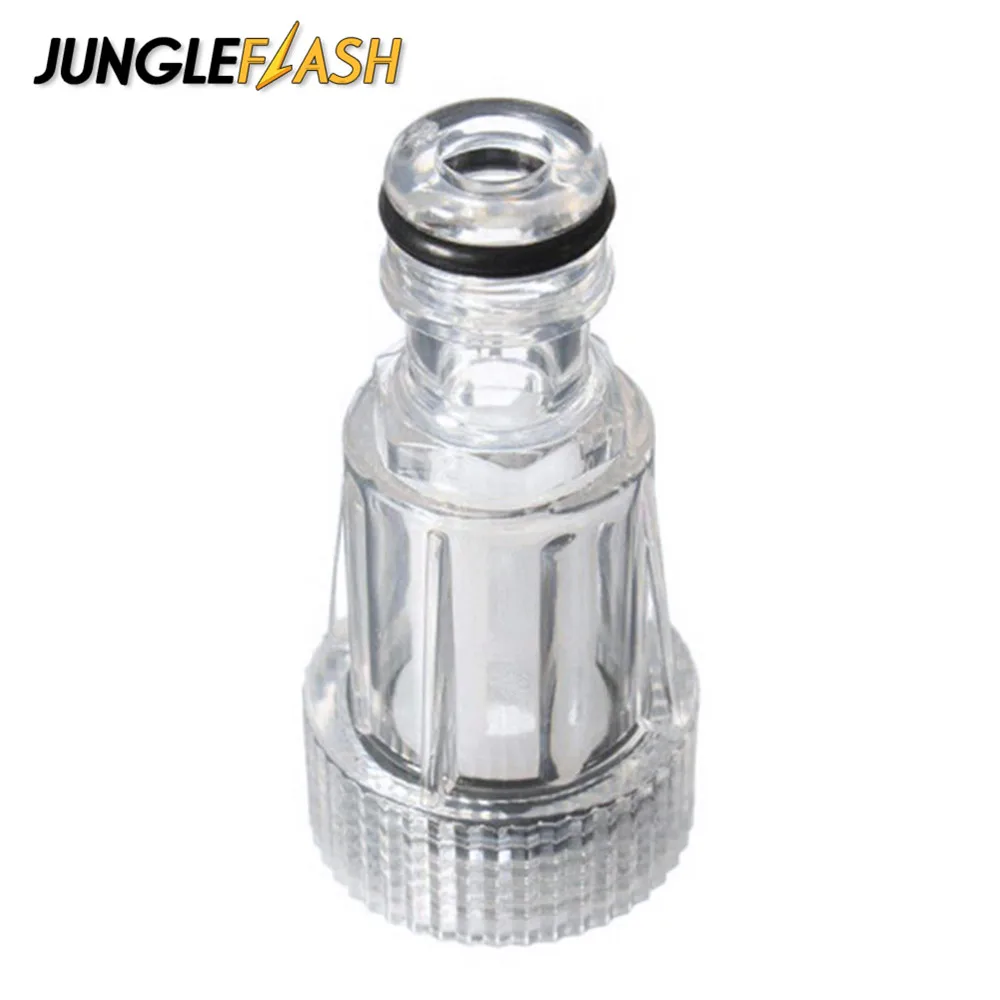 JUNGLEFLASH Hochdruck Scheiben Auto Waschmaschine Auto Waschmaschine Wasser Filter Verbindung G3/4 Für Karcher BOSCHE Michelin AR B & D