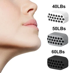 2szt Urządzenie do ćwiczeń mięśni twarzy Silikonowe urządzenie do ćwiczeń szczęki z kulką Gum Jawline Shaper Trener szczęki Narzędzie do wyszczuplania twarzy dla mężczyzn Kobiety