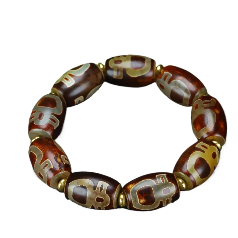 أساور العقيق البوهيمي للرجال، أساور المجوهرات خمر