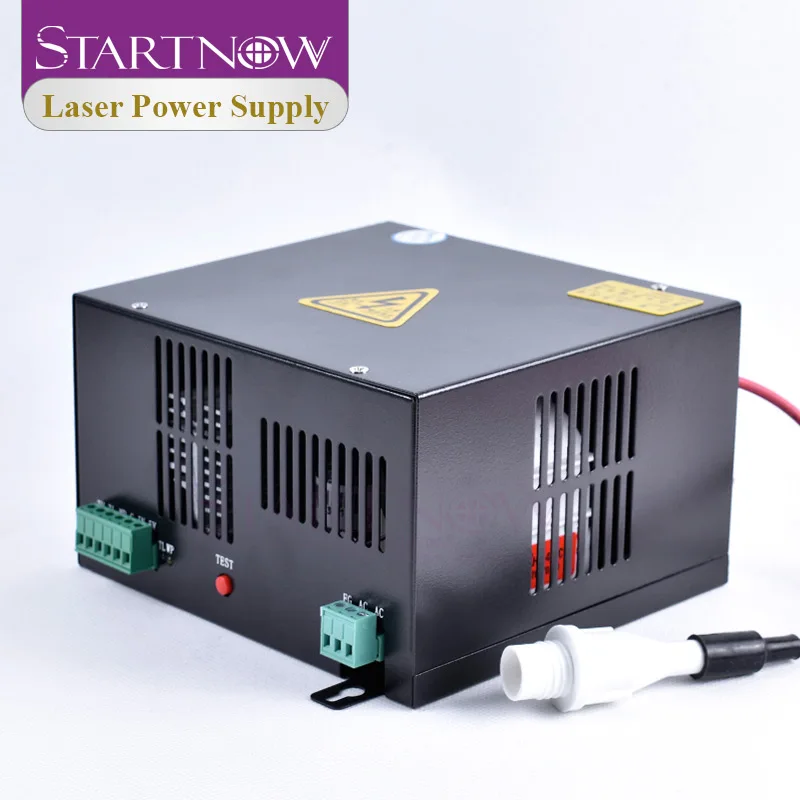 Startnow HY-T50 fonte de alimentação a laser co2 110/220v 50w para 50/55w co2 tubo laser co2 máquina gravura corte