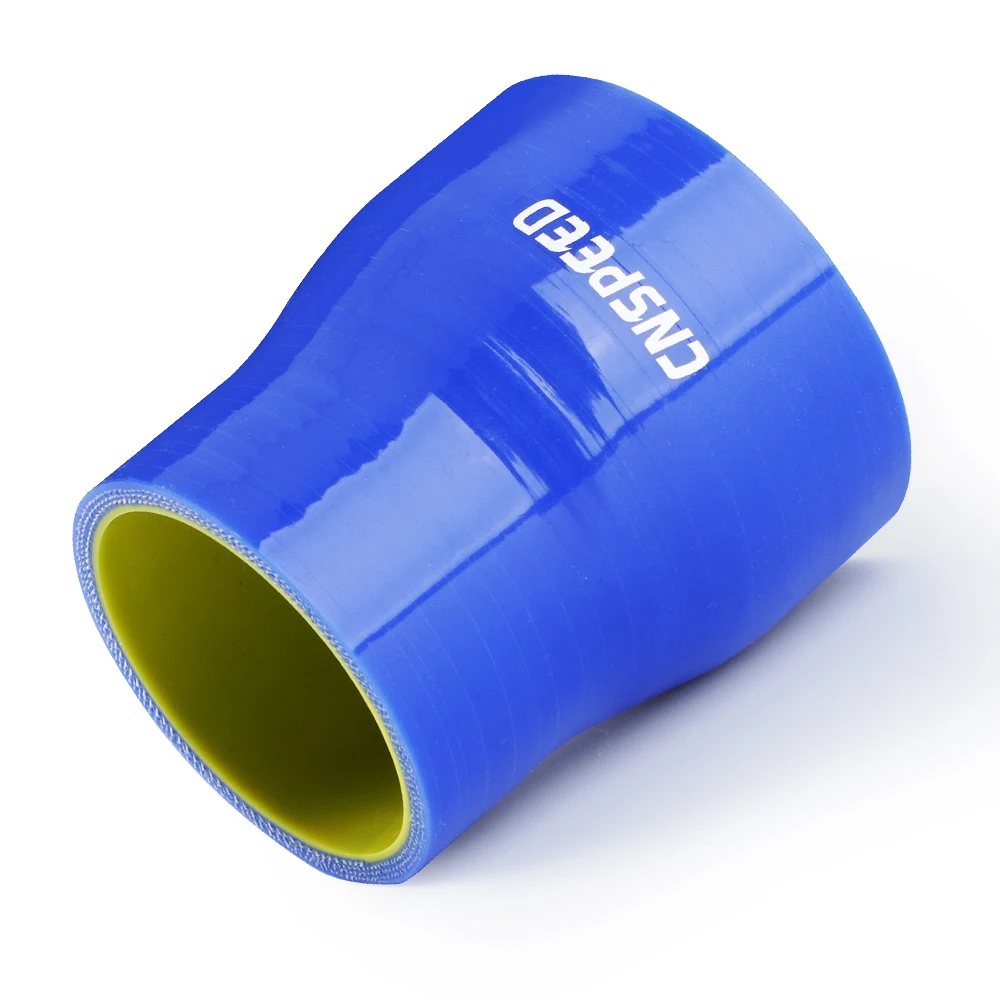 Tubo de admisión Turbo, manguera de silicona, reductor recto, adaptador de acoplamiento, Intercooler 2 "-2,5" 51mm-64mm 76mm de longitud