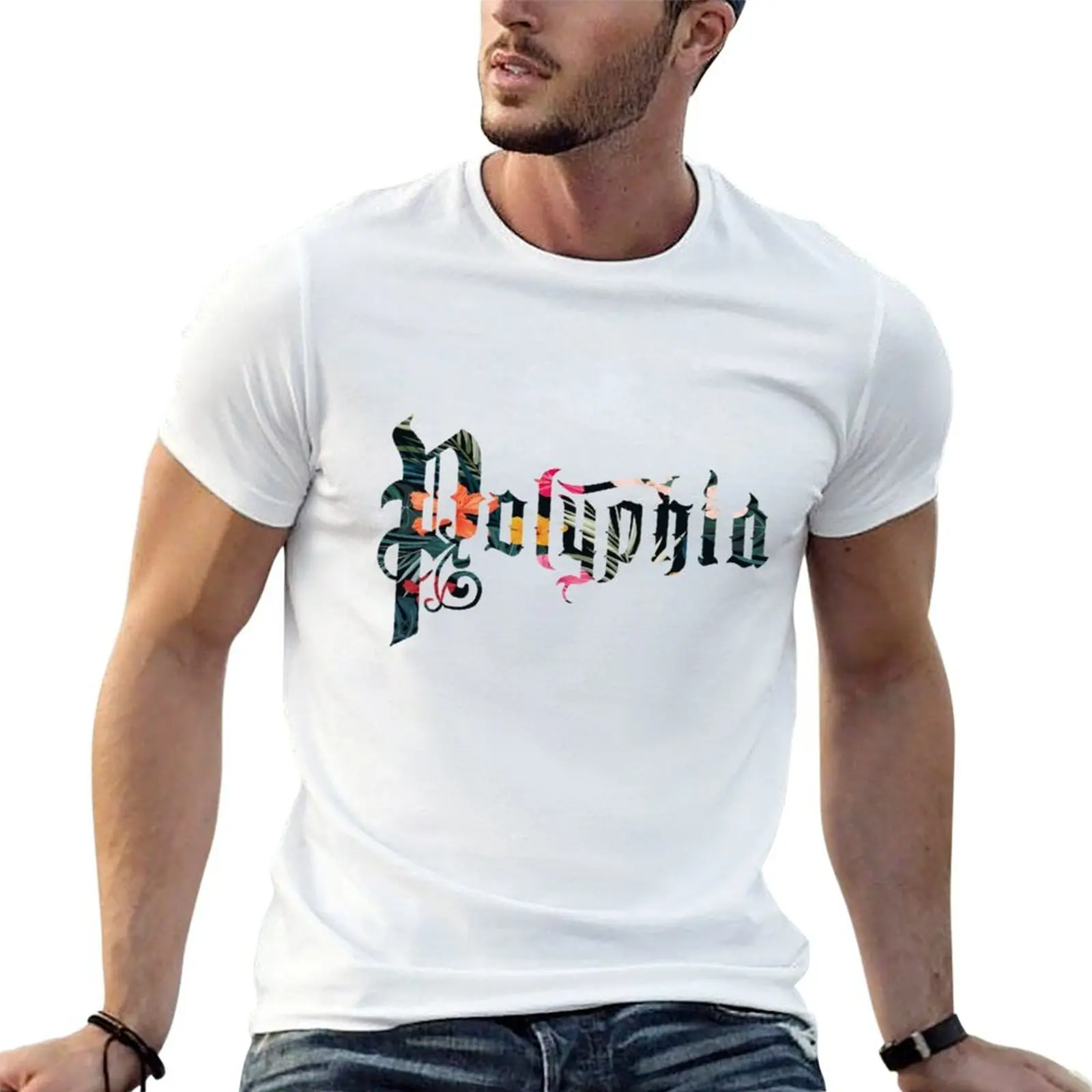 

Polyphia Merch, Flower Polyphia Vintage T-Shirt man t shirt summer man t shirt cotton T-Shirt