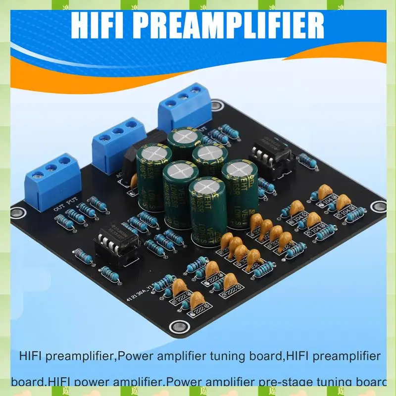 2025 Scheda preamplificatore Hifi Accessori per amplificatori di potenza Hifi Amplificatore di potenza Preamplificatore Scheda di sintonizzazione Pannello frontale, Preamplificatore HiFi