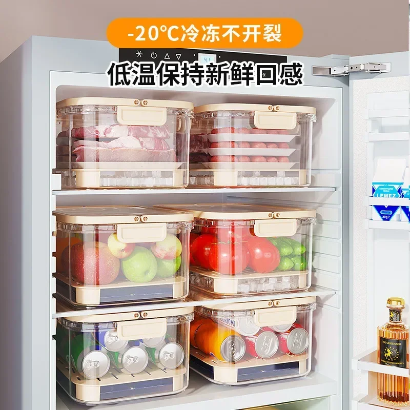 휴대용 Crisper 야외 용수철 외출 대용량 식품 등급 휴대용 도시락 상자, 과일 밀폐 상자, 식품 용기