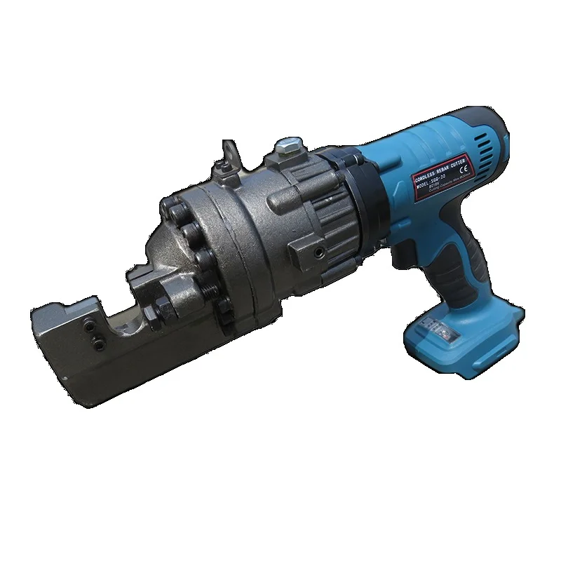 Cordless Portable Rebar Cutter 18V Lithium Battery 120.5KN Output Lightweight 360° Rotating Head For Construction Fire Rescue