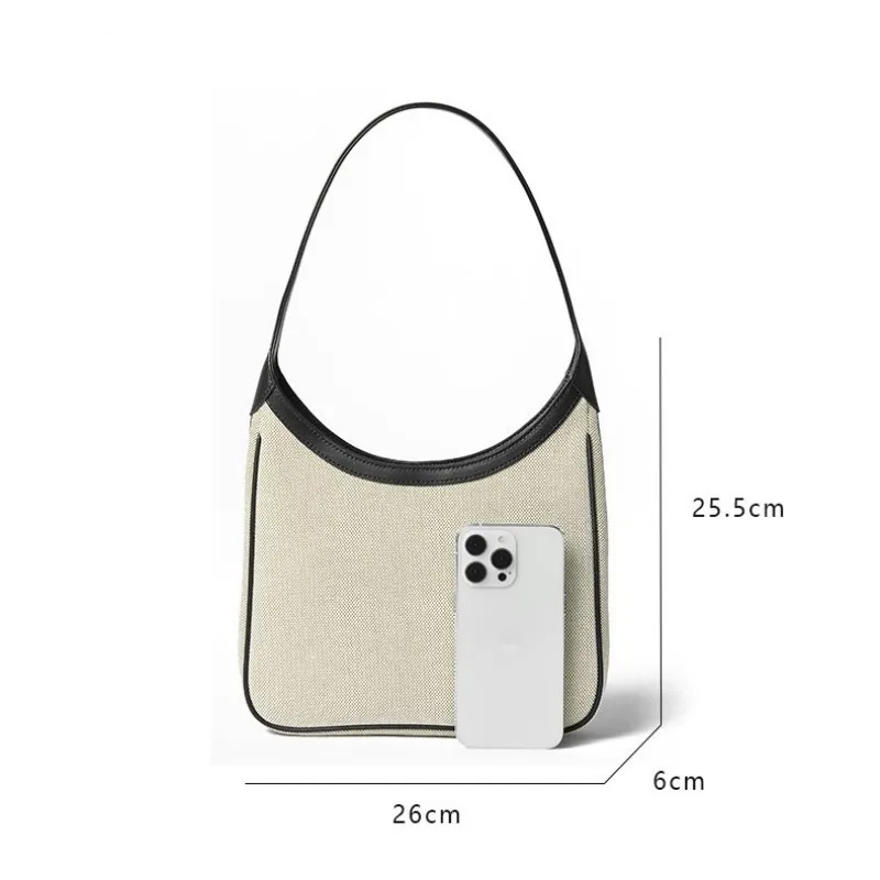 AIGO New Retro Canvas Tote Bag Large Capacity Women\'s Bag Handbag Commuting Simple Versatile Underarm Bags сумка женская bolsos