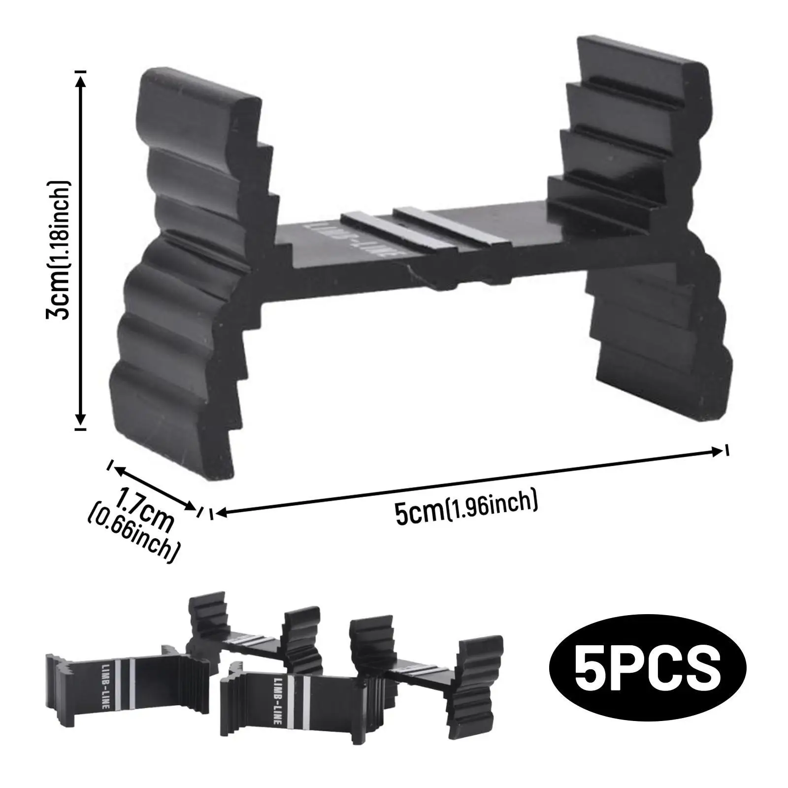 4 Stück Mittellinienregler Recursive Athletics Competition Bow Tool