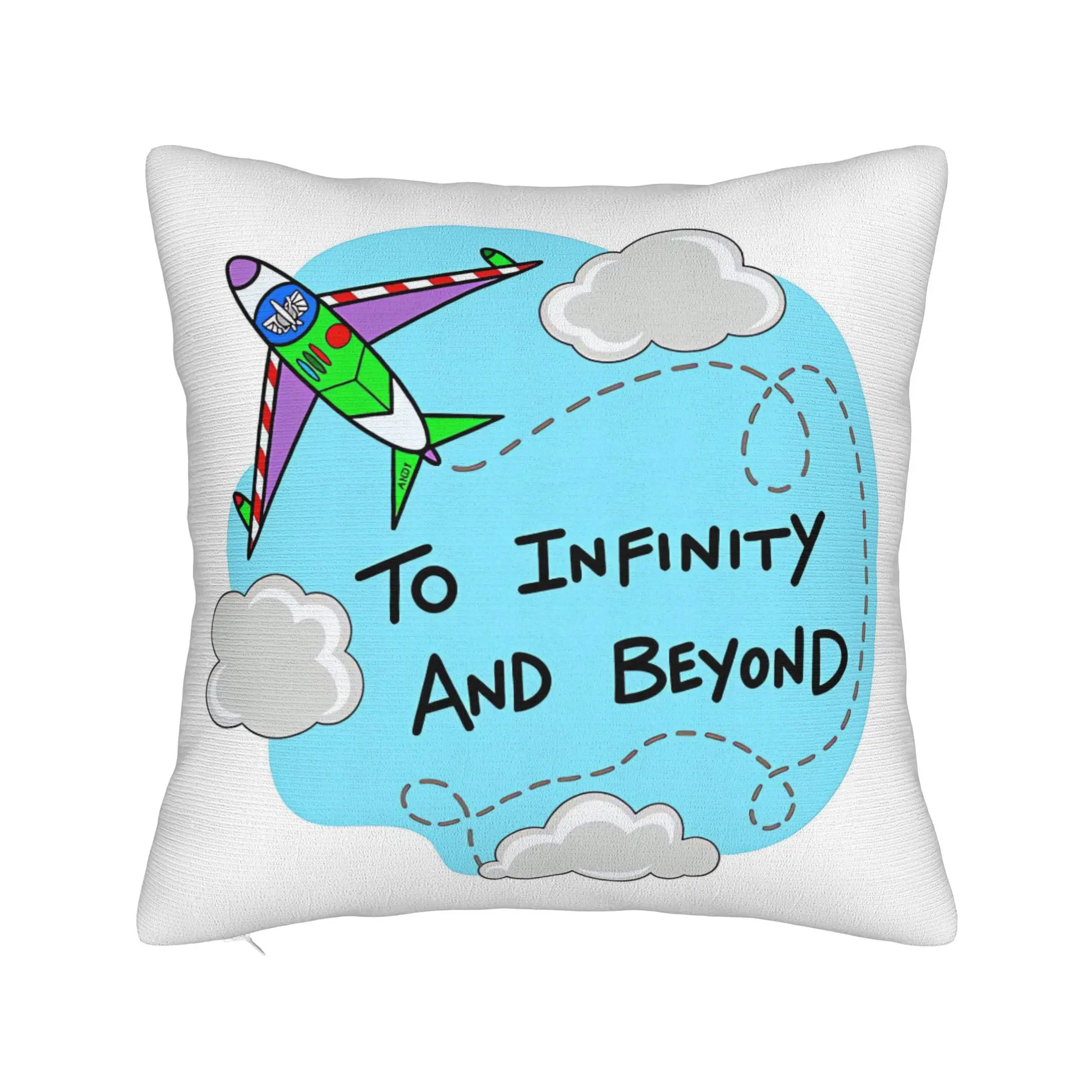 New Chinese Style Sofa Cushions And Pillow Covers for Living Room - 'To Infinity And Beyond' Inspired, Prints on Both Sides