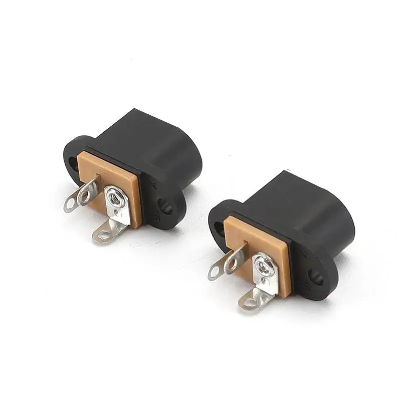 DC-016 power socket DC-016 5.5X2.1mm tripod, vertical straight plug, DC power socket