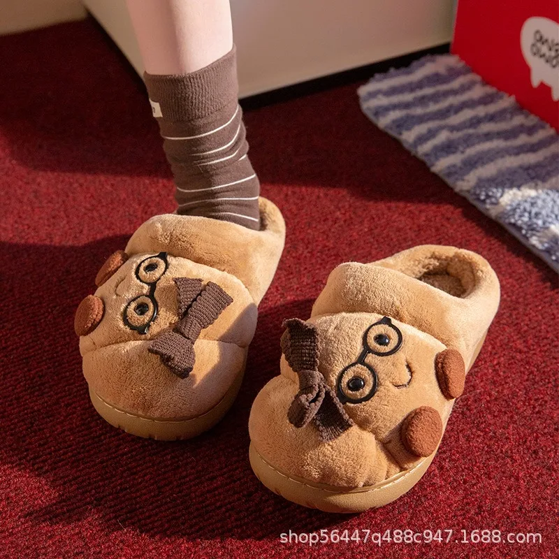 inverno-keso-pao-chinelos-de-algodao-feminino-bonito-pai-filho-casal-casa-com-chinelos-acolchoados-fundo-grosso-antiderrapante-chinelos-de-pelucia