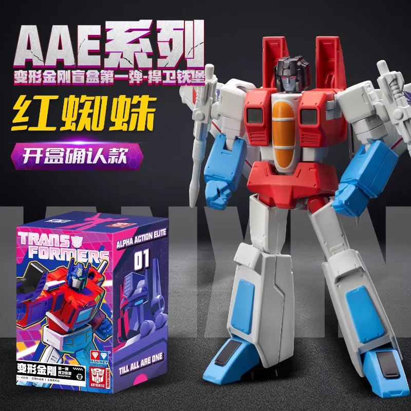 Auldey Original Transformers AAE Series Blind Box 1st Wave Poseable Actionfigur Modell – Optimus Prime Starscream Jungenspielzeug Geschenk