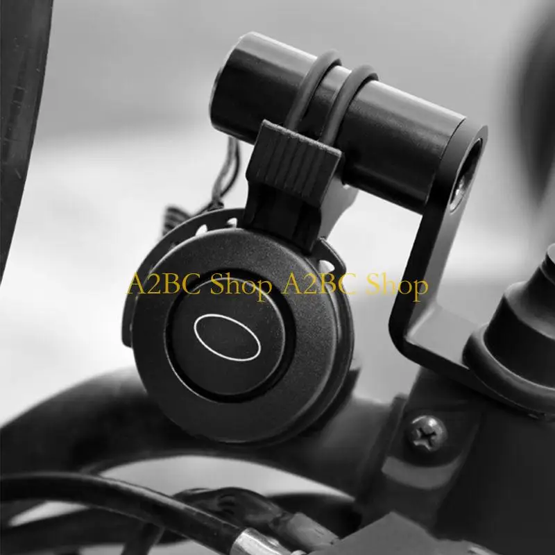A2BC Motorbike Rearview Mirror Mount Extender Holder Multi-function Phone Lever Clamp