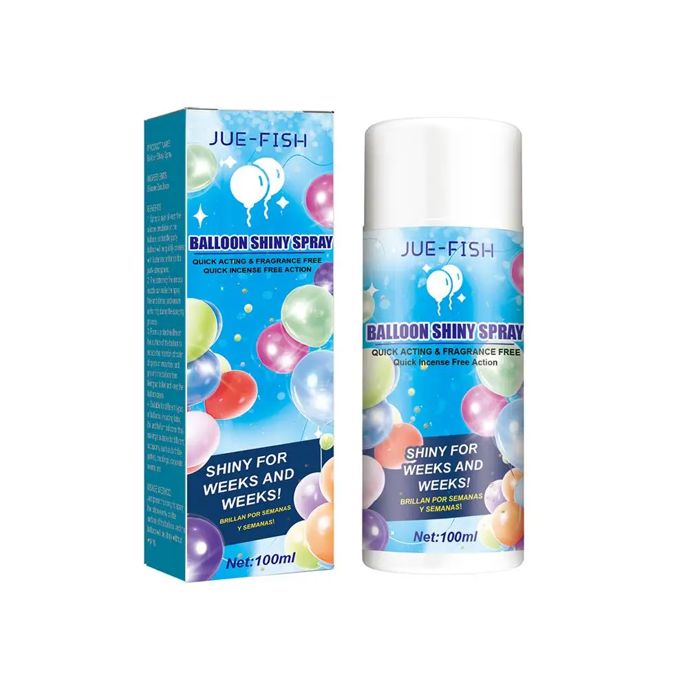Balloon Shiny Spray Anti Fading Polish Restore Decoration Atmosphere Balloon Gloss Spray Ballon Enhance Brightener image 6