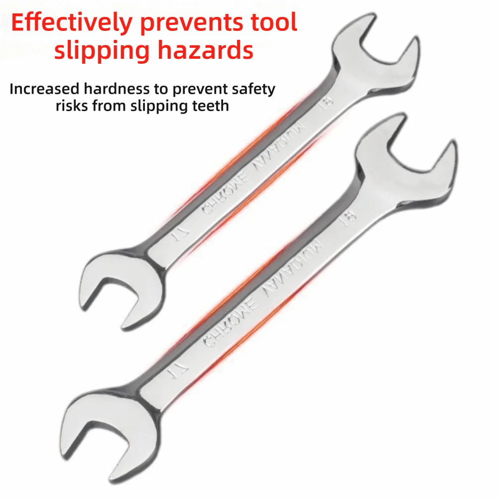 6-32mm Double Open End Wrench Hand Tools Combination Wrench Set Hex Spanner Wrench for Hex Nuts Car Repairing Tool view 2