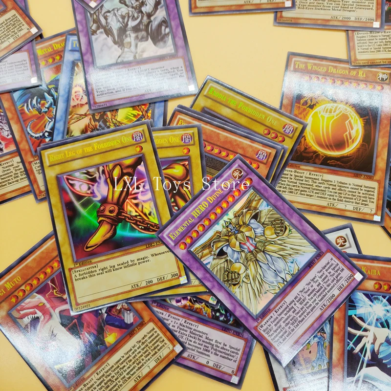 English Version Yu Gi Oh Yugioh Duel Monsters Anime Style Flash Shiny Card