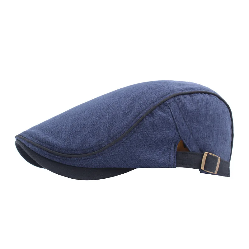 Suitable for all seasons, men's and women's forward hats, outdoor sun protection and sunshade berets, adjustable