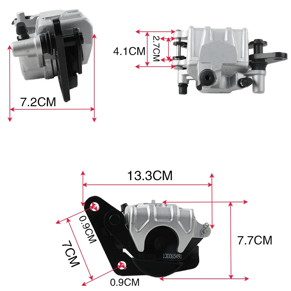 For Yamaha YBR 125 YB 125 YBR125 YB125 XTZ125 XTZ 125 Motorcycle Front Brake Caliper Assy Lower Brake Pump Assembly Moto Parts