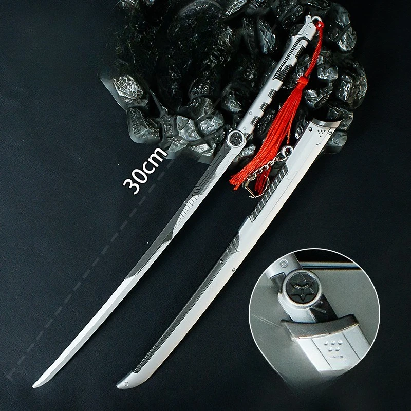 30 سنتيمتر لعبة جديدة الشكل لعبة الطرفية السيف نموذج معدني الحرفية الدعائم سطح المكتب الديكور الحلي الأولاد هدايا عيد اللعب