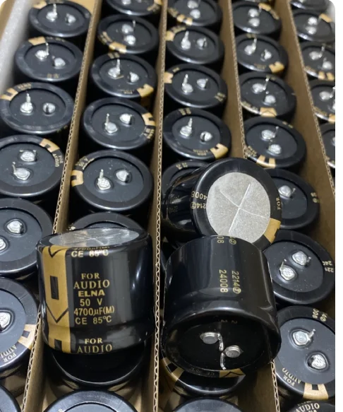 10pcs  /lot  ORIGINAL 4700UF 50V  Audio Electrolytic Capacitor 50v4700uf 18X35 22x40 85c