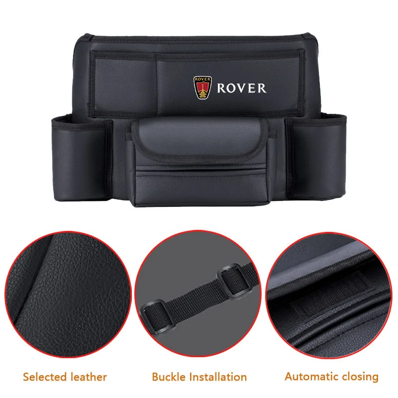 Car Storage Bag Between Seats Car Organizer Handbag Holders Tissue Storage For Rover 75 45 25 200 400 mars Tourer TF Metro P5