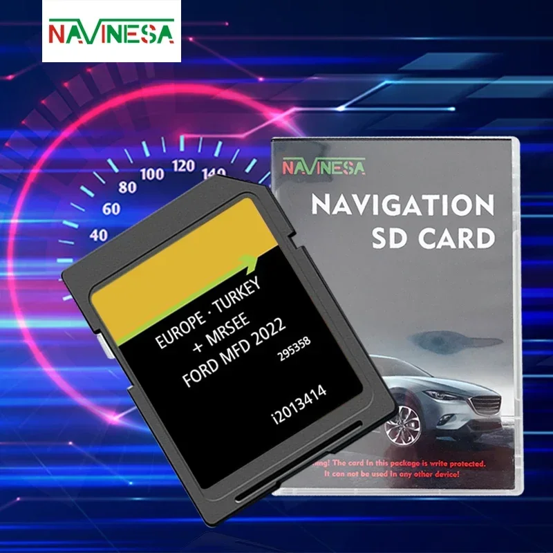 

MFD 2022 Suitable for Ford Tourneo Custom And Tourneo Connect and Tourneo Courier Map Update Data Sat NAV Memory Card Europe