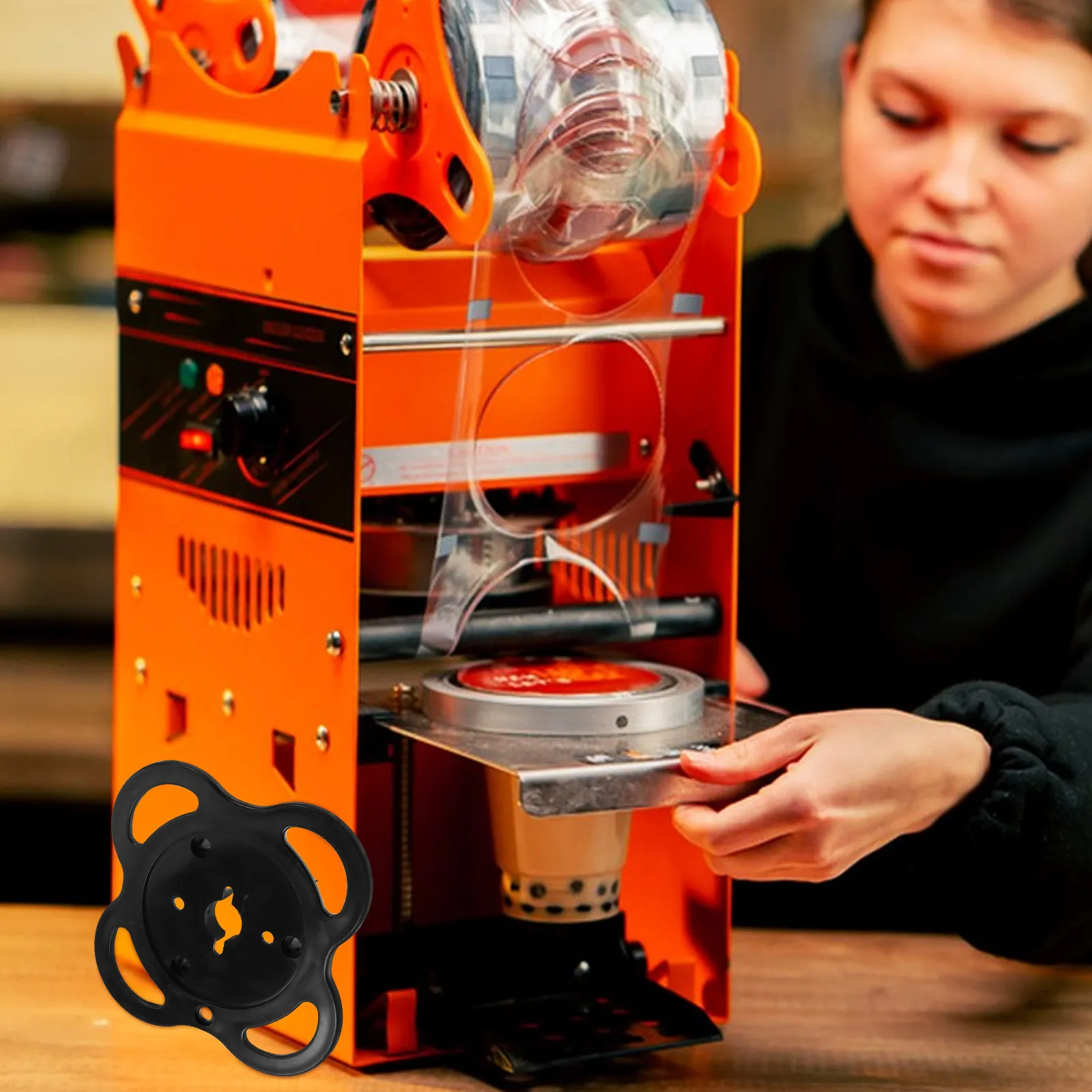 Universal Replacement Splint Clipboard Accessory for Automatic Cup Sealer Machine Compatible with Home Coffee Shops Restaurants