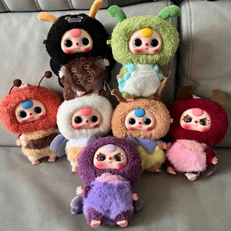 

Genuine Baby Three Small Elfin Animal Series Blind Box Cute Vinyl Plush Doll Bag Pendant Animal Fashion Toy Decoration Kid Gifts