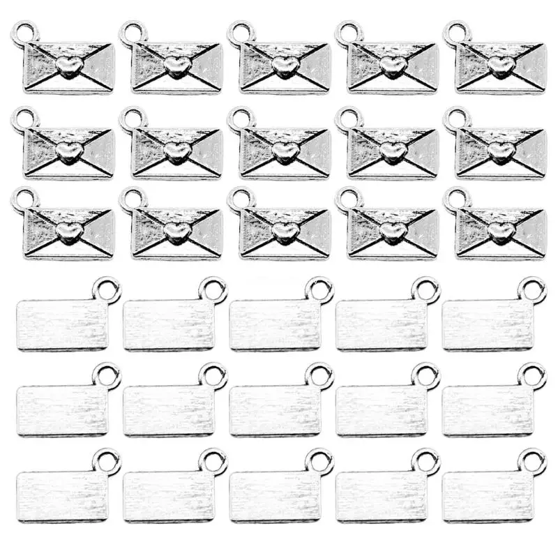 30Pieces Distinctive Love Letter Charm For Unique Jewelry Designs Projects Dropship