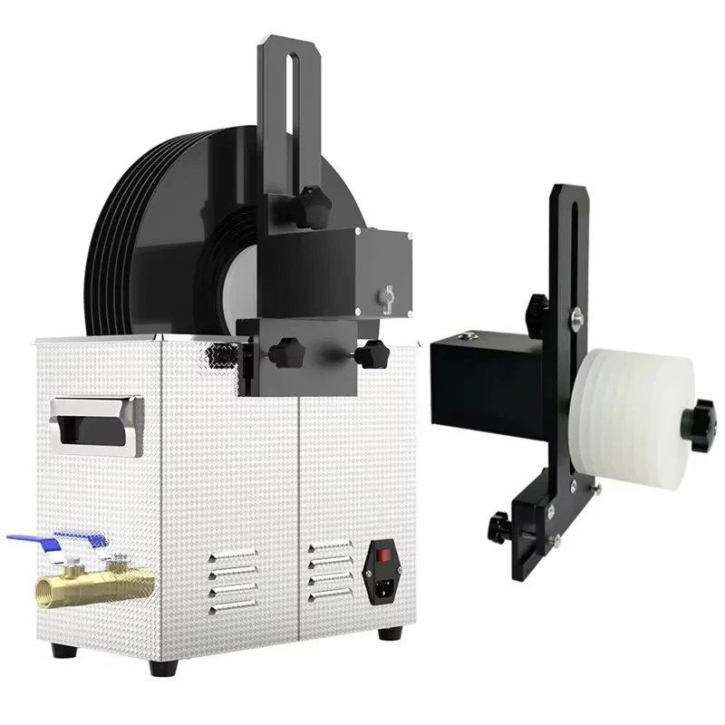 

Household 6.5L Mini Digital Ultrasonic Cleaner Vinyl Record Ultrasonic Cleaner with Lifting Bracket