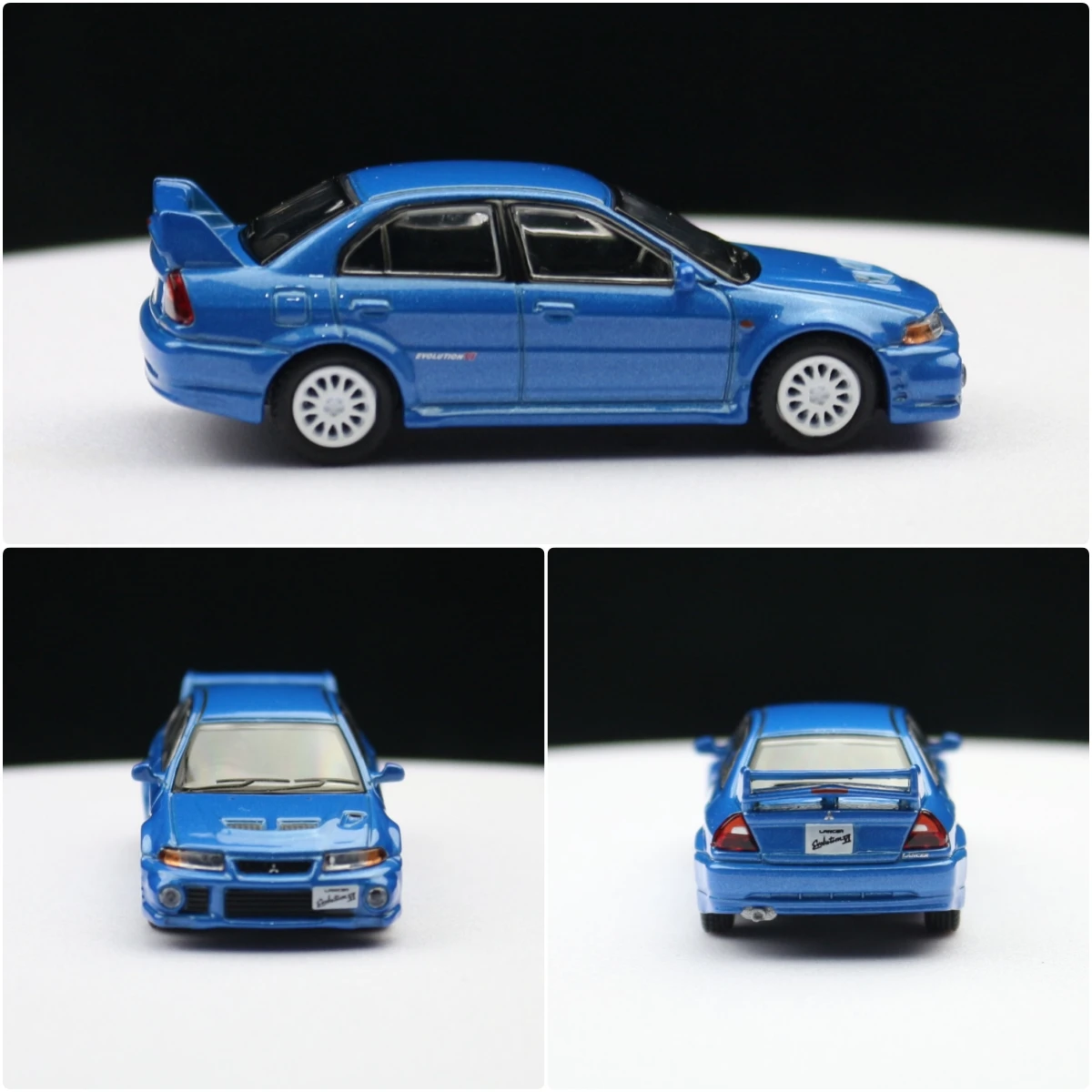 1/64 Mitsubishi Evolution EVO 6 VI Miniature Model JKM 1:64 Premium Toy Car Vehicle Free Wheels Diecast Alloy Collection Gift