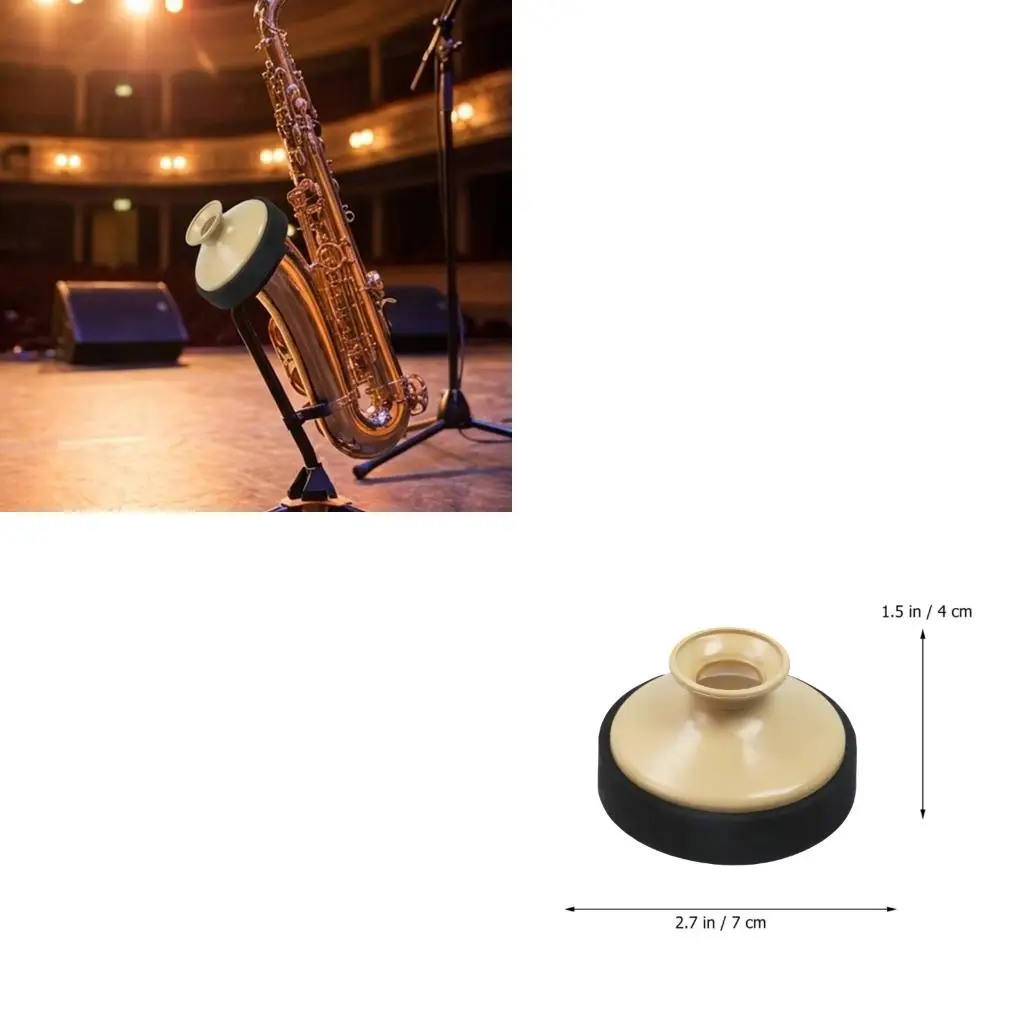 Q39E Round ABS Sax Mute Silencers For Quiet Practice And Noise Reduction Enduring