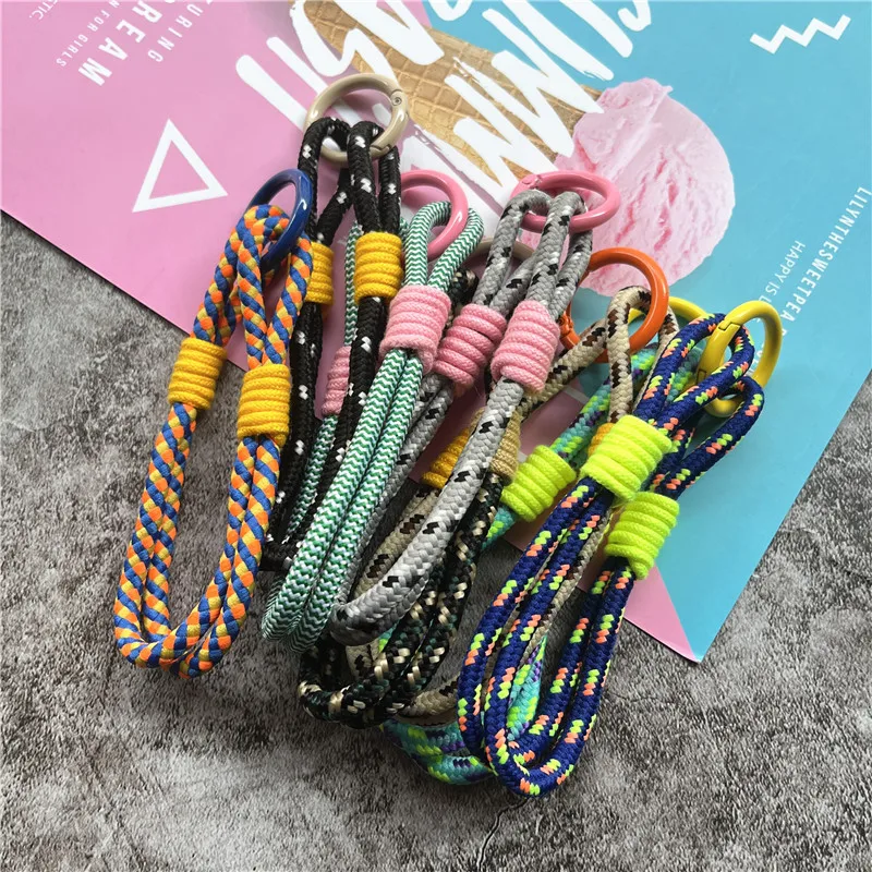Keychain Cotton Thread Lanyard Color Key Chain