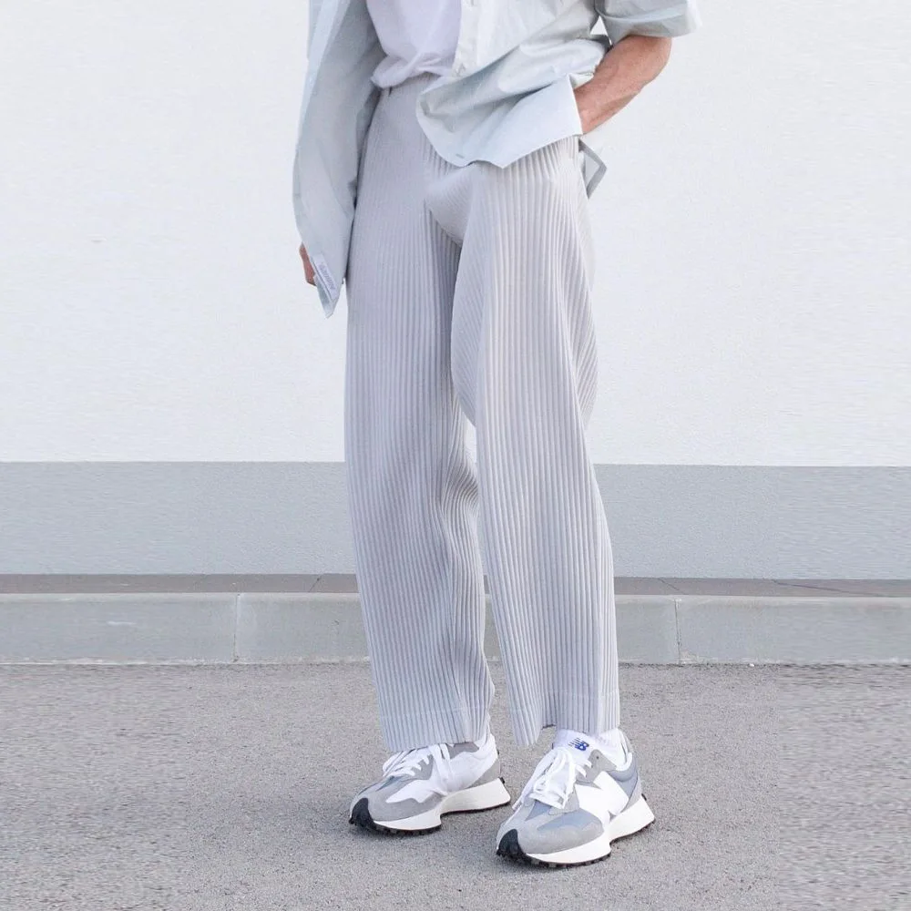 Autumn New Mens Casual Pants Oversized Loose Casual Versatile Straight Leg Pants for Men