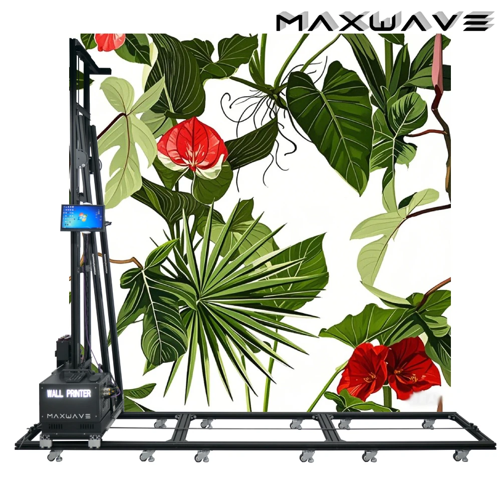 

Настенный принтер 4K, 3D вертикальная неограниченная настенная печатная машина, большой формат, настенный пол, металл, стекло, бетон, оригинальное производство