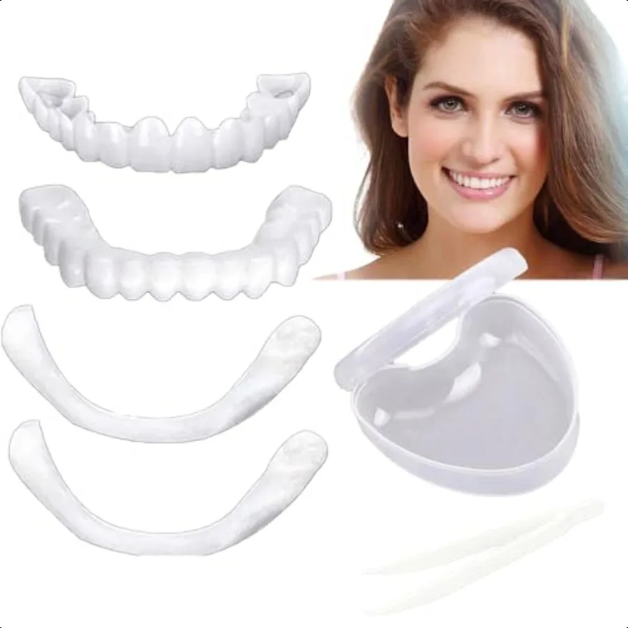 Teeth Whitening Kit Teeth Restoration Kit Covering Stains on Teeth and Repairing Damaged Teeth 2PCS