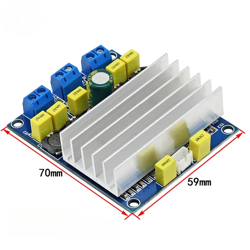 SOTAMIA TDA7492 Placa amplificadora de potencia Digital de Audio Hifi de doble canal 2x50W PBTL 100W DIY amplificador de Subwoofer Multimedia para el hogar