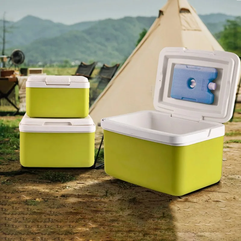 

Cooler Box Drink Carrier Portable Beverage Storage Organizer Car Refrigerator for Sport Drink Boat Fishing Outdoor Barbecue