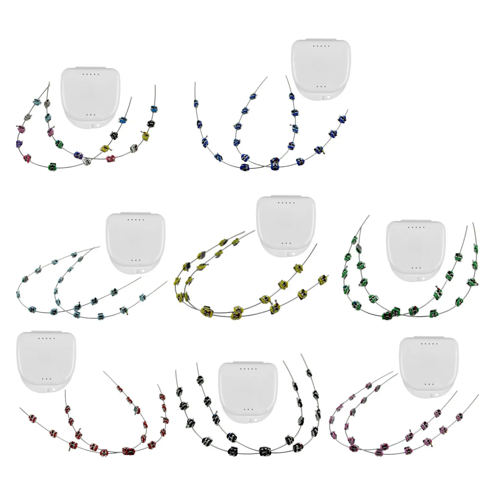 

Temporary Tooth Decoration Practice Props for Dental Students Fashion Brace