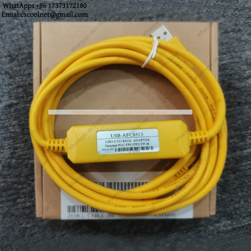 k3 USB-AFC8513 PLC Programming Cable Adapter for Panasonic FP0, FP2, FP-X, FP-M