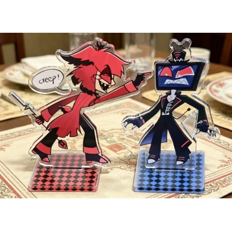 

Stand For Hazbin Hotel Vox Original Acrylic Handmade Cute Cartoon Anime Pendant Gift for Daily Use and Friends