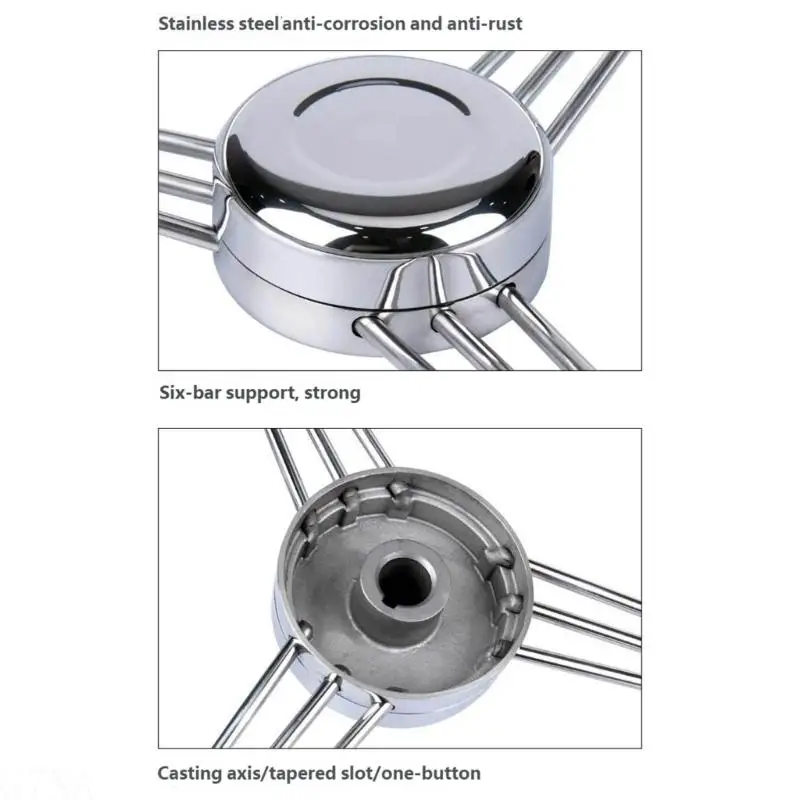 G7NA Robustes Marine-Lenkrad, hydraulischer Lenkbeschlag, für mehrere Bootstypen – Detail 9
