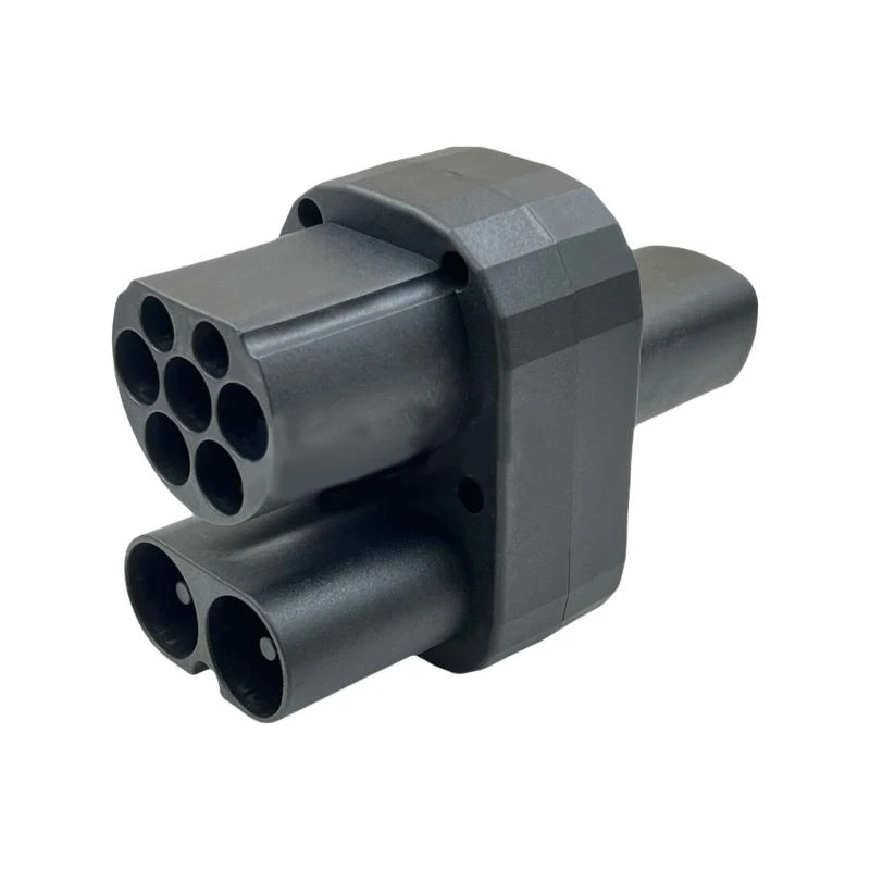 

X5XF Reliable CCS2 Charging Adapter Lightweight CCS2 Converter Plastic Charging Adapter Vehicle Charging Accessory for Auto