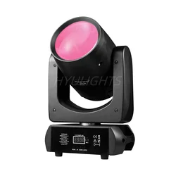Mini LED Moving Head Light, Beam e Spot, 24 prismas de rotação, 14 Gobos, 11Color Wheel, DJ Stage Iluminação, 200W